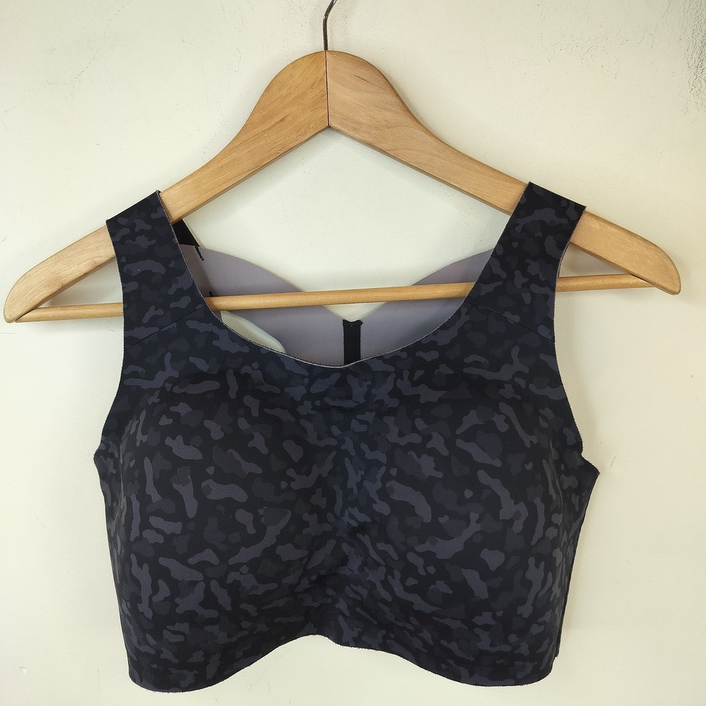 Syrokan Sports Bra 32E UK / 32DDD US High Impact Camo